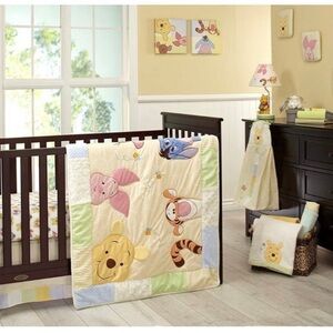 Disney Baby Winnie the Pooh Crib Bedding Set - Multicolor